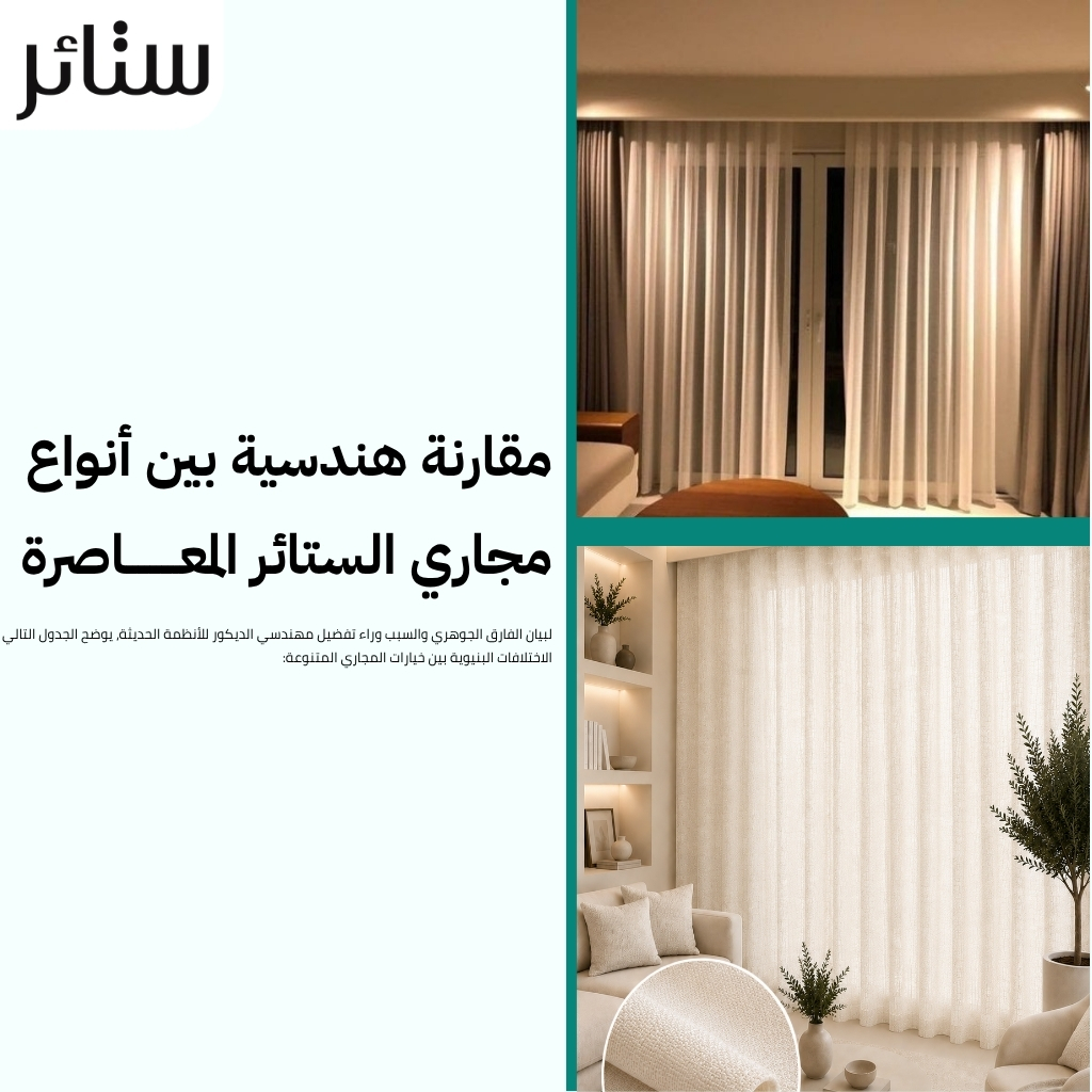 مجرى ستائر ويفي صُمم خصيصاً لمنع احتكاك القماش وحركته بسلاسة 2 مجرى ستائر ويفي صُمم خصيصاً لمنع احتكاك القماش وحركته بسلاسة